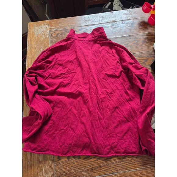 Frank & Eileen | Patrick Popover Henley | Heritage Jersey in Garnet red sz XL - Picture 5 of 5